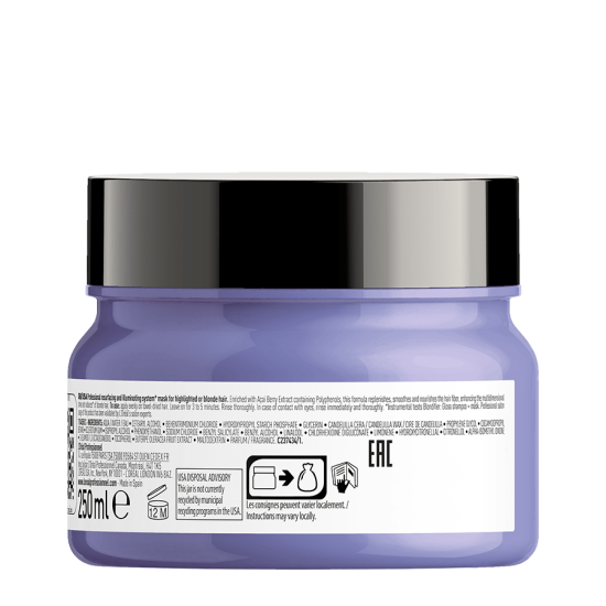 Подхранваща маска за блясък на руса коса Loreal Professionnel Blondifier 250 ml Подхранваща маска за блясък на руса коса Loreal Professionnel Blondifier 250 ml