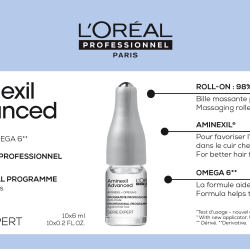 Ампули против косопад Loreal Professionnel Aminexil Advanced 10 x 6 ml Ампули против косопад Loreal Professionnel Aminexil Advanced 10 x 6 ml