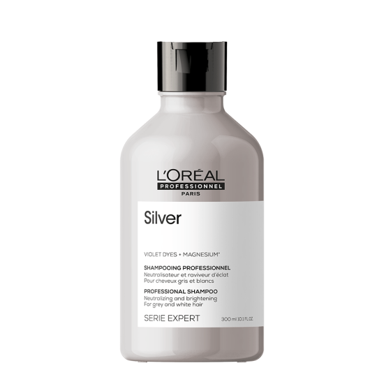 Шампоан за сиви и бели коси Loreal Professionnel Silver 300 ml Шампоан за сиви и бели коси Loreal Professionnel Silver 300 ml