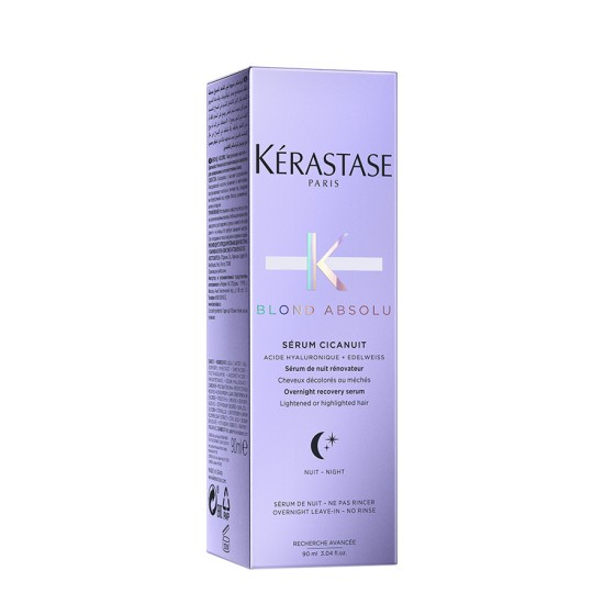 Възстановяващ нощен серум за руса или коса на кичури Kerastase Blond Absolu Serum Cicanuit 90 ml Възстановяващ нощен серум за руса или коса на кичури Kerastase Blond Absolu Serum Cicanuit 90 ml