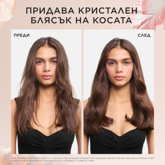 Гланциращ шампоан за дълга и непокорна коса Kerastase Gloss Absolu Bain Hydra-Glaze Shampoo 250 ml Гланциращ шампоан за дълга и непокорна коса Kerastase Gloss Absolu Bain Hydra-Glaze Shampoo 250 ml