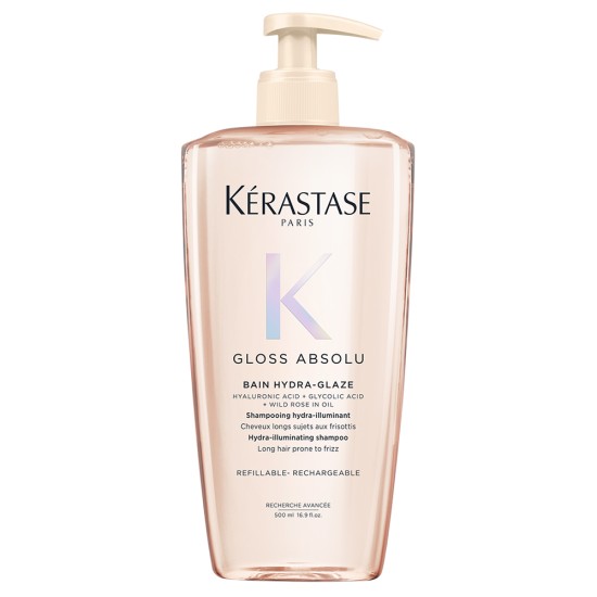 Гланциращ шампоан за дълга и непокорна коса Kerastase Gloss Absolu Bain Hydra-Glaze Shampoo 250 ml Гланциращ шампоан за дълга и непокорна коса Kerastase Gloss Absolu Bain Hydra-Glaze Shampoo 250 ml
