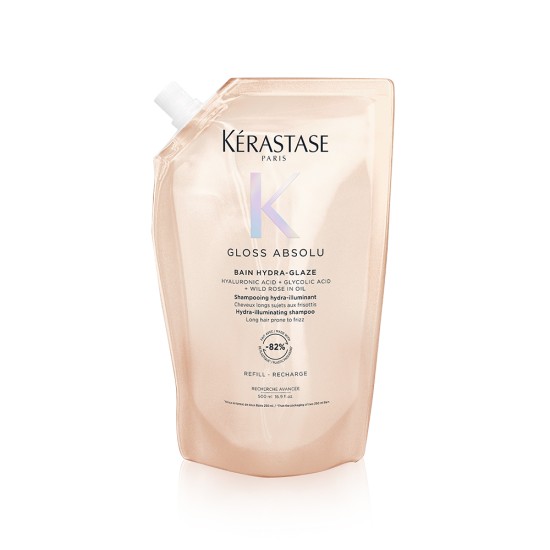 Гланциращ шампоан за дълга и непокорна коса Kerastase Gloss Absolu Bain Hydra-Glaze Shampoo 250 ml Гланциращ шампоан за дълга и непокорна коса Kerastase Gloss Absolu Bain Hydra-Glaze Shampoo 250 ml