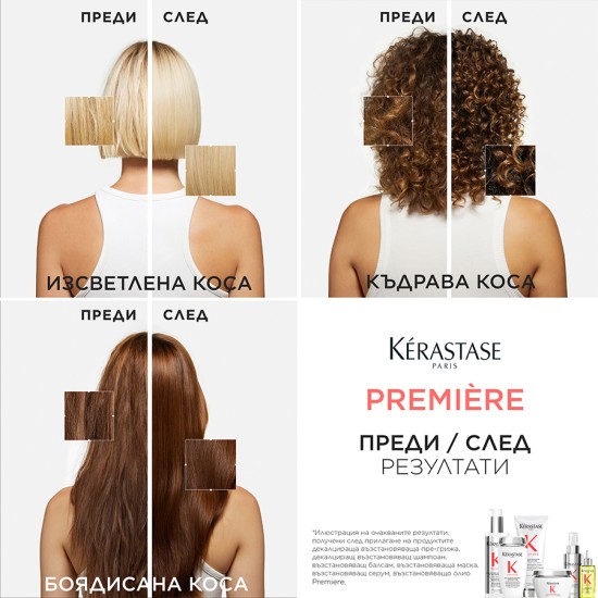 Възстановяващ анти-фриз серум за увредена коса Kerastase Première 90 ml