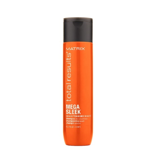 Шампоан за непокорна коса с масло от ший Matrix Total Results Mega Sleek 300 ml
