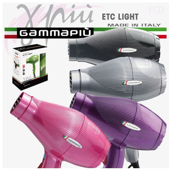 Професионален сешоар за коса Gammapiu Light Matt Blue Професионален сешоар за коса Gammapiu Light Matt Blue
