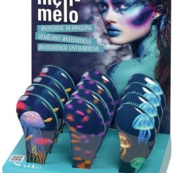 Четка за коса антистатична Sibel D-Meli-Melo Aqua 